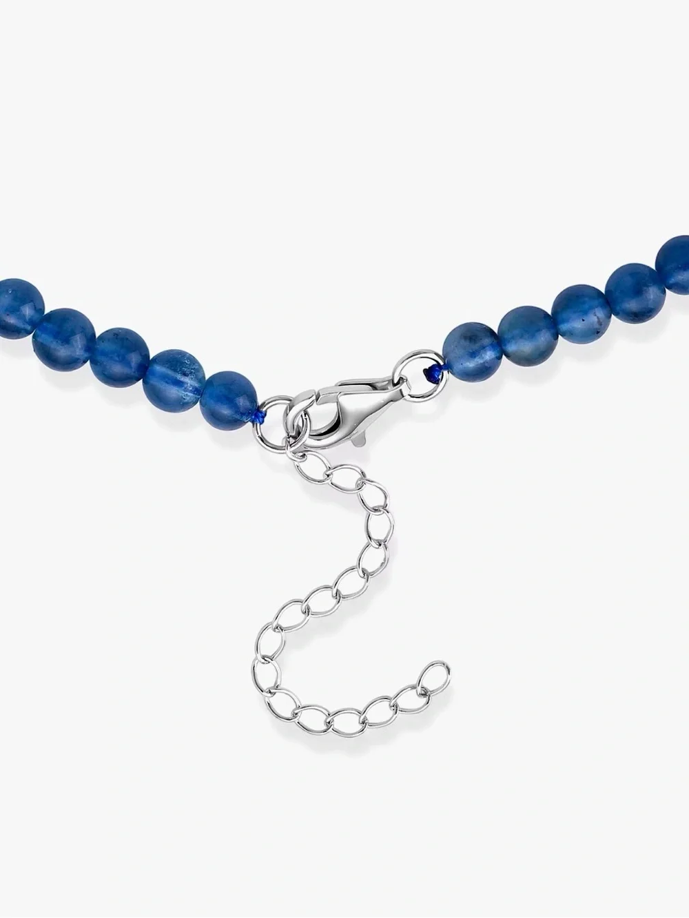 DJoy Women’s Santa Maria Blue Aquamarine Beaded Necklace New With Tags